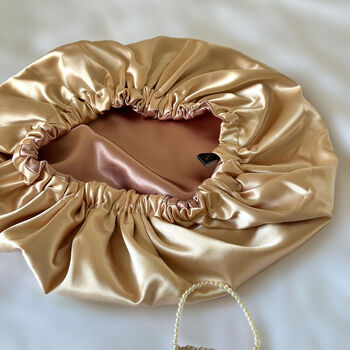Personalisable Reversible Satin Bonnet 'Gifts For Her', 3 of 11