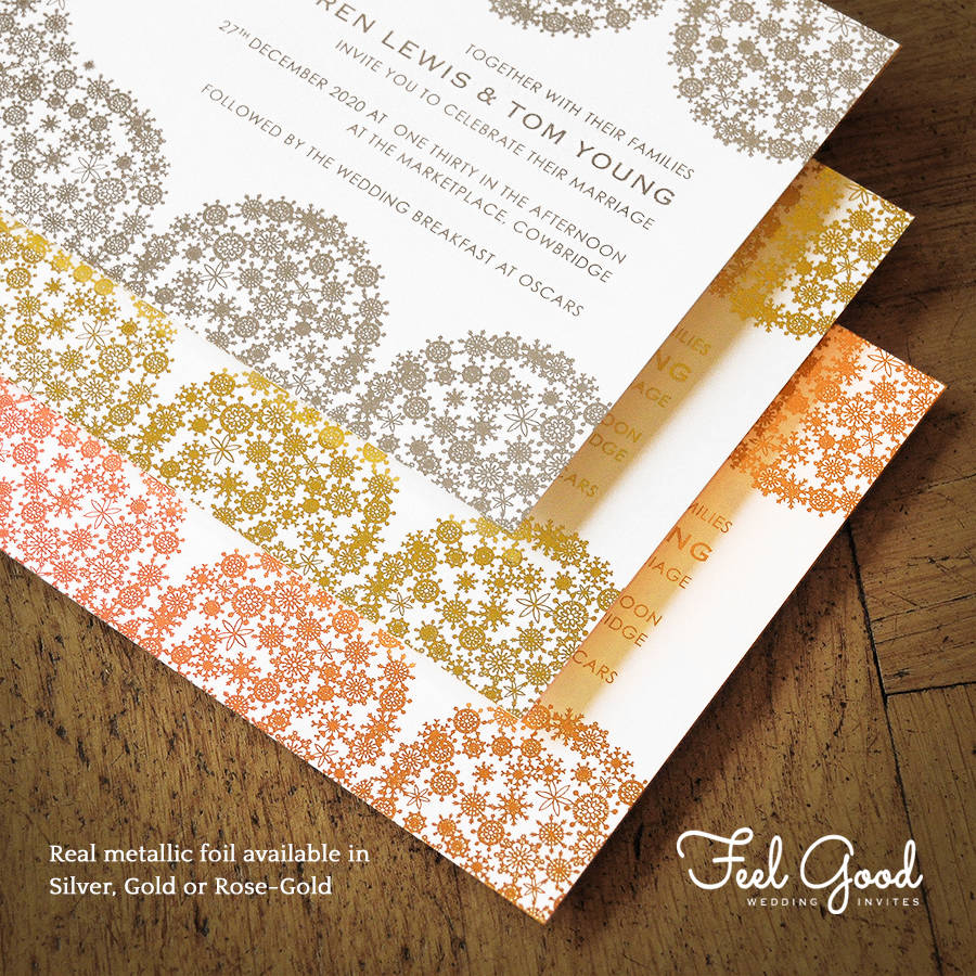 Celestial Rose Gold Foil Wedding Invitation By Feel Good Celestial Rose Gold Foil Wedding Invitation