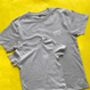 Personalised Papa And Mini Est Year T Shirt Set, thumbnail 1 of 2