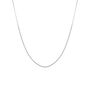 Sterling Silver Light Curb Chain Necklace, thumbnail 3 of 10