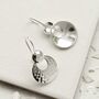 Sterling Silver Eclipse Earrings, thumbnail 4 of 7