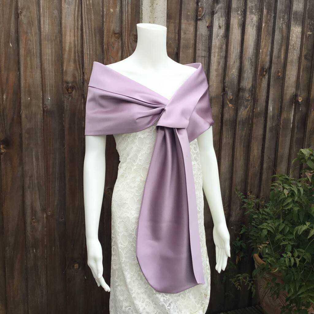 lavender shawl for wedding