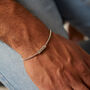 Personalised Mens Bar Chain Bracelet Gift, thumbnail 2 of 6
