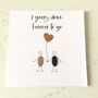 7th Wedding Anniversary Card Copper, thumbnail 2 of 5
