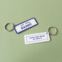 The Year You Became My Daddy Personalised Keyring, thumbnail 2 of 6