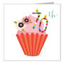 Cupcake 70th Birthday Card, thumbnail 3 of 4