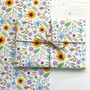 Floral Summer Wrapping Paper, thumbnail 1 of 5