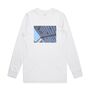 Hoy Sants Long Sleeve T Shirt White, thumbnail 1 of 3