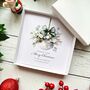 Special Friends Personalised Christmas Card, Eucalyptus Bauble Design, thumbnail 4 of 5