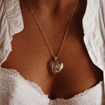Valentina Heart Locket Necklace, 2 of 5