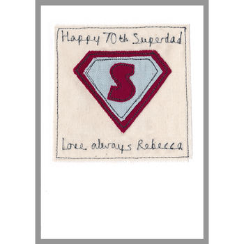 Personalised Superhero Thank You Card For Him, 6 of 12