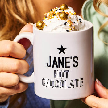 Hot Chocolate Personalised Mug, 2 of 4