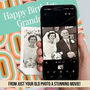 Photo To Movie Digital Download Greeting Card | Turn Your Old Photo Into A Movie, thumbnail 1 of 3
