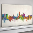 Derby City Skyline Art Print By Art Pause | notonthehighstreet.com