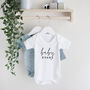 Personalised Surname Baby Announcement Bodysuit, thumbnail 2 of 4