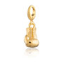 18ct Gold Boxing Glove Charm Necklace, thumbnail 2 of 5