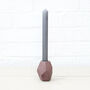 Sustainable Concrete Geometric Candle Stick Holder, thumbnail 4 of 8