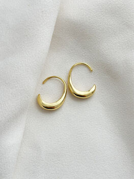 Scoop Hoop Earrings, 2 of 2