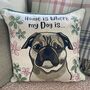 Personalised Oopsie Daisy Dog Mum Cushion, thumbnail 4 of 11