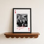 Personalised King Of Hearts Photo Print For Dad, thumbnail 1 of 2