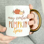 Personalised Pumpkin Mug Gift For Halloween, thumbnail 2 of 4