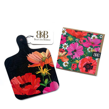 Summer Poppies Kitchen Accessories Card And Gift Set, 7 of 12