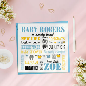 Baby Shower Card, 3 of 3