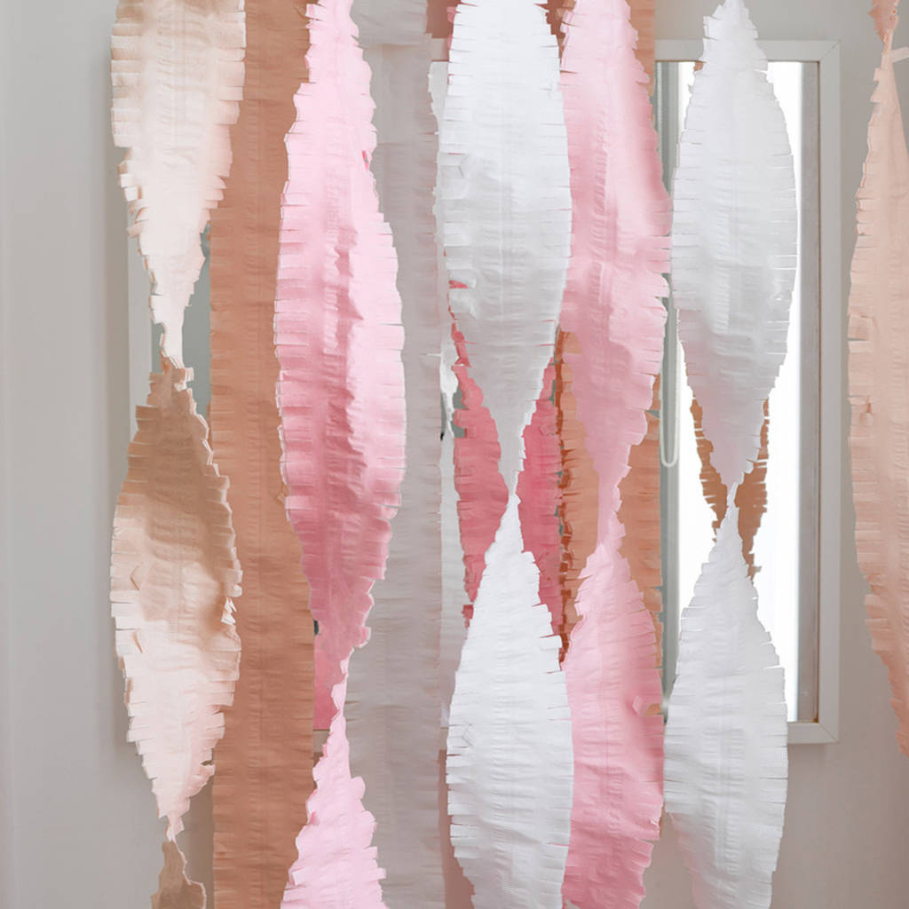 Pastel Oversized Party Streamers By Postbox Party