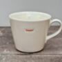 White ‘Happy!’ Mug, thumbnail 1 of 2