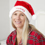 Personalised Mum And Child Matching Tartan Luxury Christmas Pyjamas, thumbnail 5 of 12