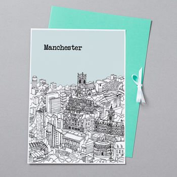 Personalised Manchester Print, 10 of 10