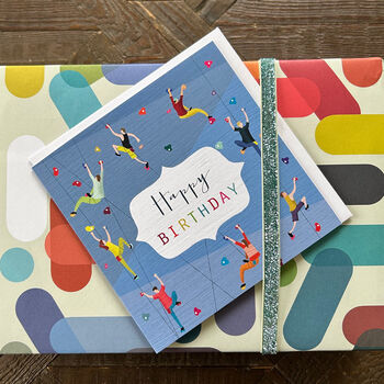 Rock Climbing Birthday Card, 4 of 4