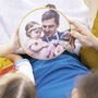 Personalised Daddy And Me Favourite Photo Hoop, thumbnail 1 of 5