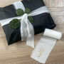 Personalised White Hand Frayed Christmas Gifting Ribbon, thumbnail 5 of 7