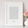 Personalised Letter From Bump To Mummy Print, thumbnail 2 of 7