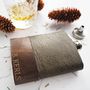 Leather Personalised Hip Flask, thumbnail 2 of 8