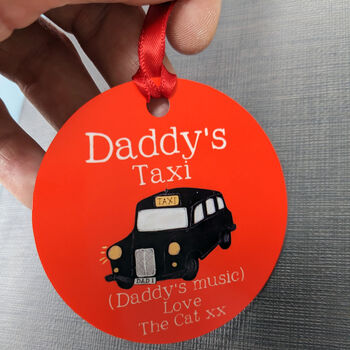 Personalised Dad's Taxi Sign, 7 of 11