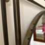 47cm Industrial Style Round Metal Wall Mirror Wall Mounted, thumbnail 3 of 7