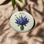 Larkspur Birth Flower Marble July, thumbnail 3 of 3