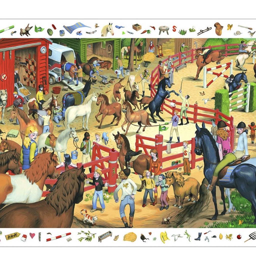 children's observation puzzles by crafts4kids