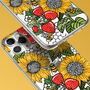 Sunflower Bees Strawberry Phone Case For iPhone, thumbnail 8 of 11