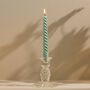 Soft Pastel Beeswax Soy Blend Spiral Twist Candles, thumbnail 3 of 9
