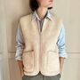 Wool Fleece Coldbreaker Vest, thumbnail 4 of 4