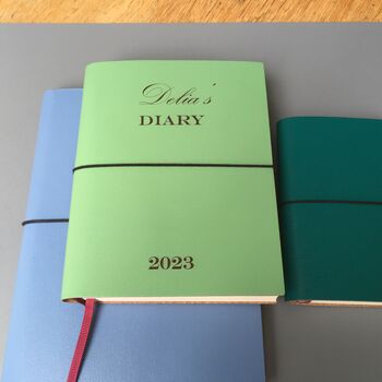 Recycled Leather Diary, 4 of 12