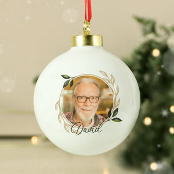 Personalised Christmas Memorial Bauble – Christmas Tree Decorations, 2 of 6