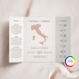 Destination Wedding Gatefold Invitations, thumbnail 1 of 5