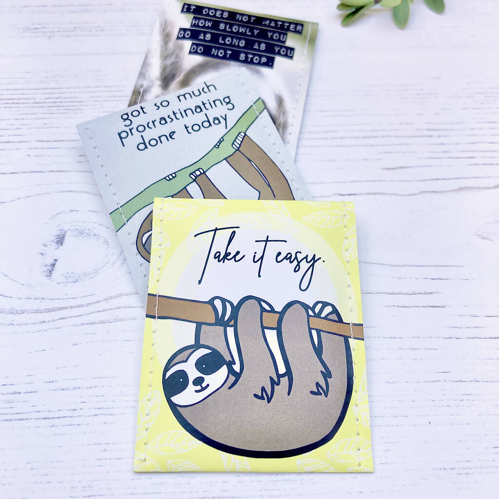 Sloth Gifts: Cute Sloth Tea Gift Set, 1 of 12