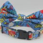 Comic Book Action Dog Bow Tie, thumbnail 5 of 7