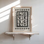 Love You Folk Art | Couples Print | Bedroom Wall Art, thumbnail 9 of 12