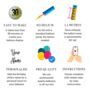 Diy Daisy Birthday Balloon Stack – Personalised, thumbnail 3 of 3